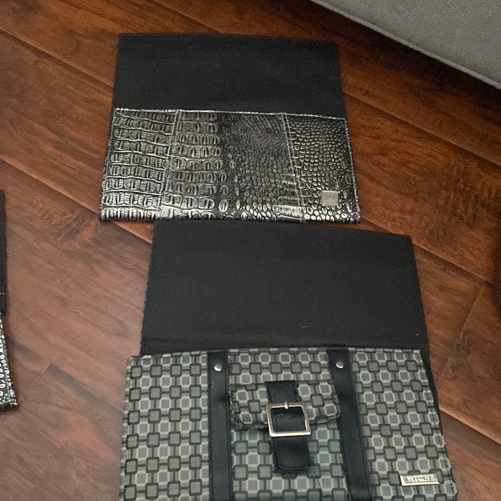 2 black/gray miche bag shells bundle